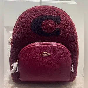 Coach | Bags | Nwt Coach Court Backpack With Coach Motif  display picture 1